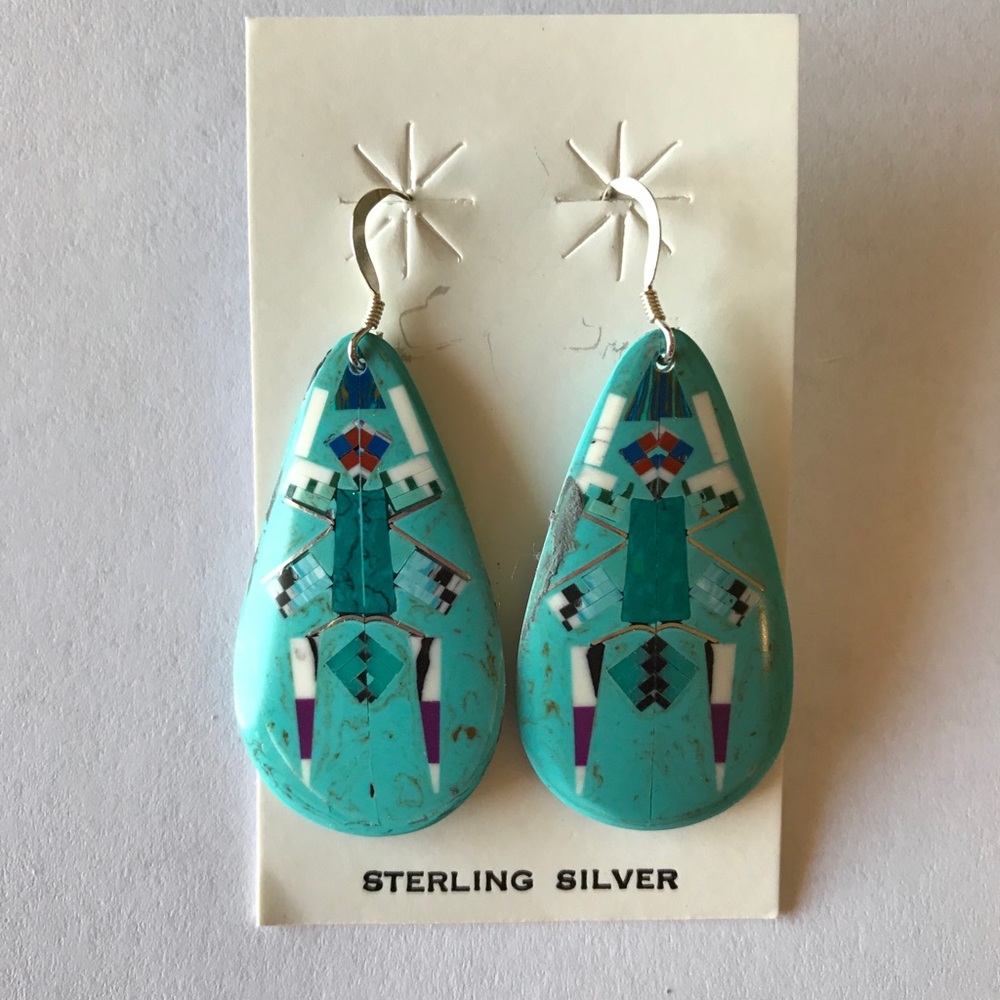 Turquoise earrings